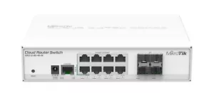 MikroTik CRS112-8G-4S-IN 400MHz 128MB 8xGigabit 4xSFP L5 New - Picture 1 of 5