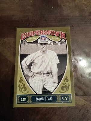 FRANKIE FRISCH 2013 PANINI COOPERSTOWN COLLECTION #15 FREE SHIPPING - Image 1 of 2