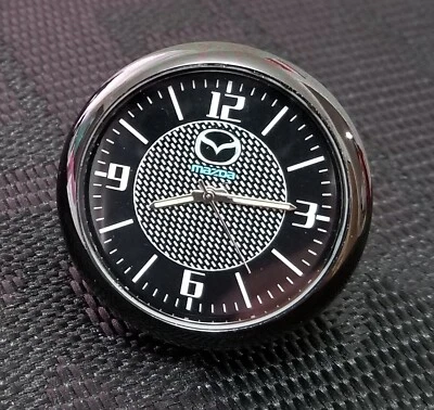 For Mazda Car Clock Refit Interior Luminous Electronic Quartz Ornaments Gift - Image 1 of 4