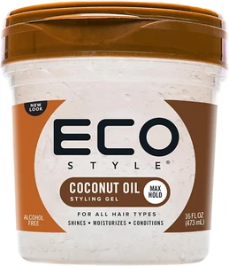 Eco Style Coconut Styling Gel 16 Ounce - Picture 1 of 8