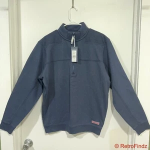 Vineyard Vine Pullover Half-Zip Collegiate Shep Shirt (Sz. M) NWT - Picture 1 of 13