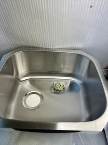 PROFLO, MISENO 17-1/2” Stainless Steel Single Bowl Undermount Sink PFUC304A - Picture 1 of 10