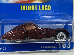 Hot Wheels Talbot Lago #0421 Blue Blister Pack #163 - Picture 1 of 4