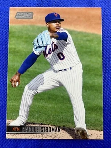 2021 #48 Marcus Stroman Topps Stadium Club Baseball New York Mets - Picture 1 of 2