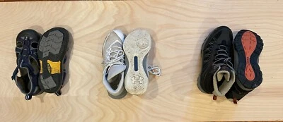 Group of Boy's 鞋,尺寸 6(3 对),原样-不退货 — 第 1/4 张图片