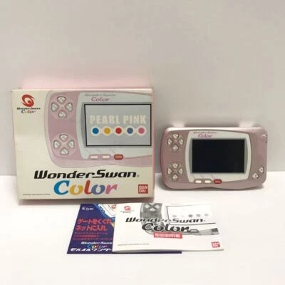 Bandai WonderSwan Color Pearl Pink Console Box [BOX] - Image 1 of 3
