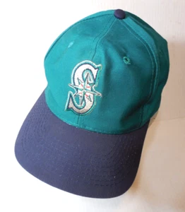 Seattle Mariners Snap back Hat  Cap adult Logo 7 Seven Embroidered NBL - Picture 1 of 9
