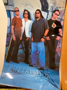 A Laminated Poster for the band Metallica - dated 2003 (93cm X 62cm) - Picture 1 of 6