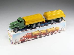 FRANCE JOUETS - Camion GMC Citerne avec remorque - En boite - Imagen 1 de 11