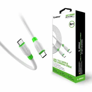 ESOULK Cavo dati da USB C a C e ricarica rapida 6FT - Foto 1 di 20