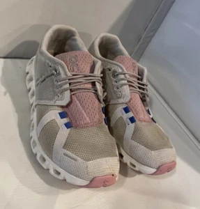 On Cloud 5 Push Ivory Blossom Damengröße 7 Shell weiß pink Laufschuhe OC - Bild 1 von 7