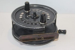 4" unbenannte JW YOUNG Centerpin Allcock Style Spinnrolle mit Hebelbremse (170 - Bild 1 von 13