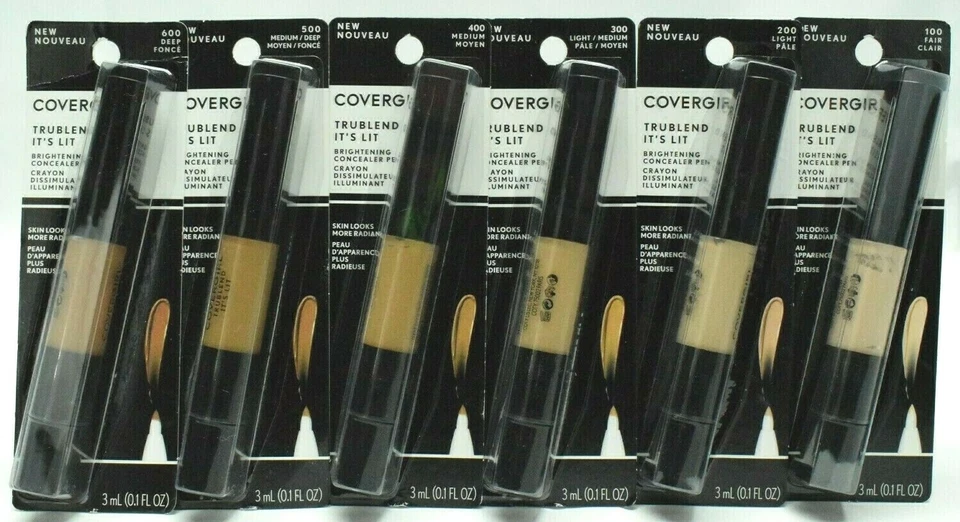 Covergirl Trublend It's Lit Brightening Concealer 3 Packs, You Choose Color - Image 1 of 1