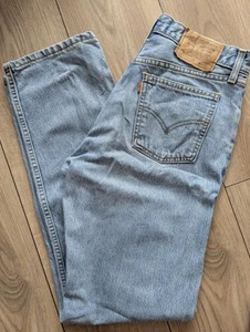 Vintage Levis 615 02 Orange Tab Blue Denim Jeans Größe W 32 L 32 12 - Bild 1 von 4