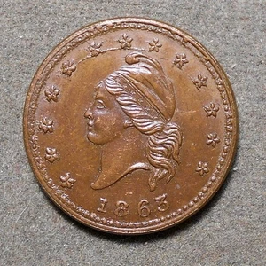 Patriótico de la Guerra Civil 10/298, Ejército y Marina, R-2, cobre, 19 mm, casi sin circular, - Imagen 1 de 2