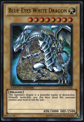 Yu-Gi-Oh! - Legendary Collection 1 Blue-Eyes White Dragon 2010 LC01-EN004 LE - Image 1 of 2