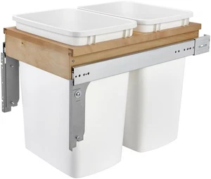 Rev-A-Shelf 4WCTM-18DM2-175 Wood Classics 14-1/2"W Top Mount Pull - Maple / - Picture 1 of 6