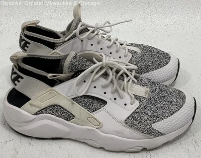 Nike Air Huarache Run Ultra SE Para hombres Zapatos para Correr Blanco Negro Encaje Talla 8 Foto 1 de 4