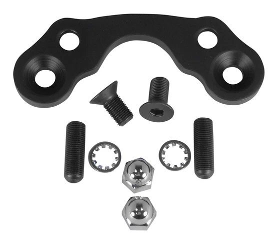 Black Handlebar Riser Adapter Kit for Springers 3.5" Centers (35314) Foto 1 de 1