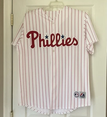 Majestic Ryan Howard #6 Philadelphia Phillies Men's Baseball Jersey Large - Image 1 of 4