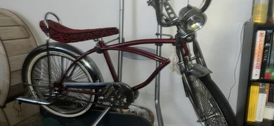 1990 Vintage Lowrider Bike 8 Ball Collection And - Image 1 of 4