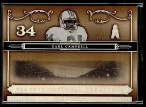 2006 NATIONAL TREASURES BASE /125 EARL CAMPBELL OILERS - Picture 1 of 1