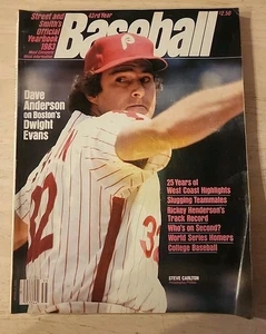 1983 Street & Smith's Baseball magazine Steve Carlton Philadelphia Phillies GOOD - Picture 1 of 9