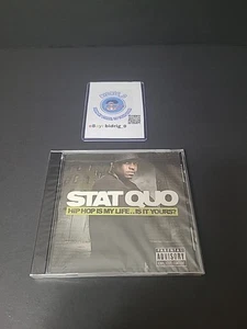 Stat Quo Hip Hop Is My Life.. Is It Yours ? Rare CD (2008) BRAND NEW SEALED - Picture 1 of 3