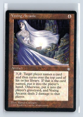 VEXING ARCANIX – MTG Magic the Gathering Card – Ice Age – Rare - Image 1 of 4