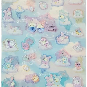 San-x Sentimental Circus Regenbogen über dem Himmel Stickerbogen Kawaii Geschenke B - Bild 1 von 2