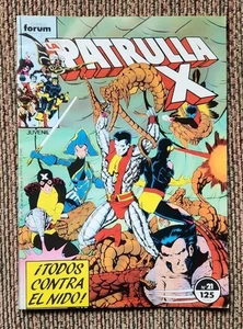 Patrulla X #21 Spanische Version Unheimliche X-Men #166 Claremont Smith Rarität Vintage - Bild 1 von 9