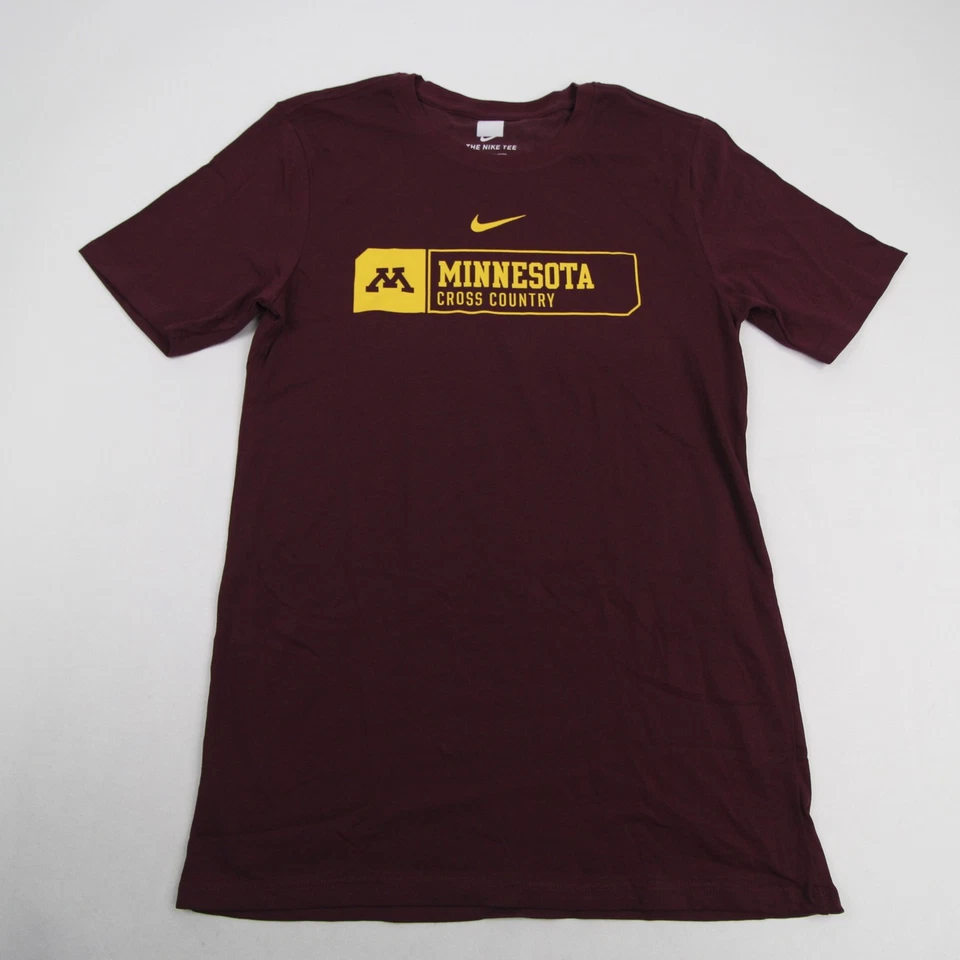 Minnesota Golden Gophers Nike Camiseta Manga Corta Camisa Para Hombre Granate Usada Foto 1 de 1