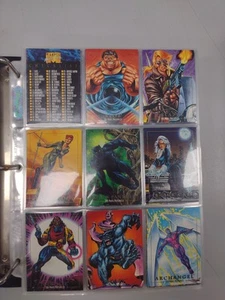 1992 Marvel Masterpieces Trading Cards COMPLETE BASE SET 1-100 Joe Jusko Sky Box - Bild 1 von 13