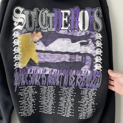 Sudadera con capucha Records Grey Day Suicideboys 2023 Tour Foto 1 de 4