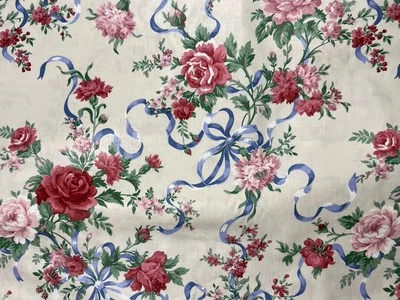 Joan KESSLER Victoria Floral Fabric 8.5 Yards Quilting Cotton Lot USA VTG - Image 1 of 4