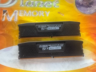 Corsair 2x16GB 32GB DDR5 5600MHz DESKTOP GAMING PC5-44800 RAM CMK32GX5M2B5600C36 - Image 1 of 3