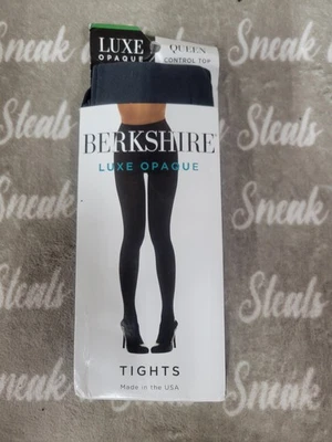 Berkshire Luxe Opaque Control Top Tights Size 3x-4x - Image 1 of 2