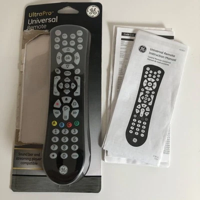 GE UltraPro Universal Remote Control 8 Device Compatible 41567 NEW Opened - Image 1 of 4