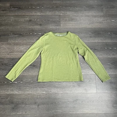 Camisa verde elástica Gorpcore Top Horny Toad para mujer talla grande al aire libre activa Foto 1 de 4