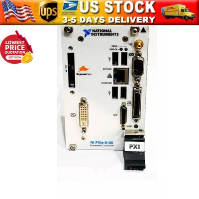 US Free TAX NEW NI PXIe-8105 PXIe 8105 2.0 GHz Dual-Core. - Image 1 of 4