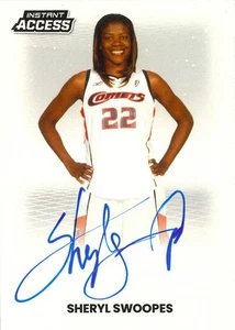 2025 Panini Instant Access Autographs WNBA Sheryl Swoopes ON CARD AUTO SSP /30 - Picture 1 of 1