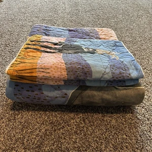 Crate & Kids Jane Goodall Serengeti Bedding Full/queen With 2 Shams - Picture 1 of 12