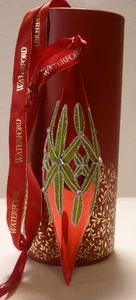 Waterford Holiday Heirlooms 2015 Nostalgic Lismore Red Spire Ornament Boxed tags - Picture 1 of 6