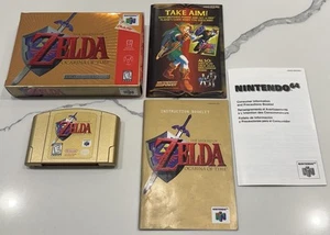 Legend of Zelda: Ocarina of Time GOLD Collector's Edition NM Box Authentic CIB - Bild 1 von 24