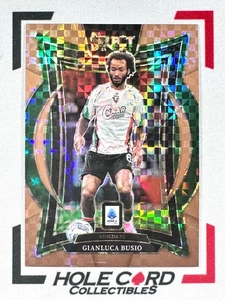 GIANLUCA BUSIO 2024-25 Panini Select Serie A Soccer #86 Bronze Checker 26/45 - Picture 1 of 3