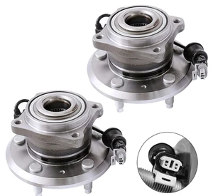 Par 512358 Conjunto de buje de cojinete de rueda trasera para Pontiac Chevrolet Suzuki Saturn - Imagen 1 de 4