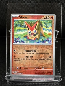 Victini 030/162 SV05: Temporal Forces Reverse Holo Pokemon Card - Picture 1 of 4
