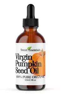 Organic Virgin Unrefined Pumpkin Seed Oil | Imported From Austria | 100% Pure - Picture 1 of 8