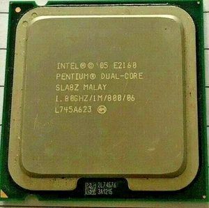 Intel ~ E2160 Pentium Dual Core 1.8GHz/1M/800 ~ Processor - Picture 1 of 2