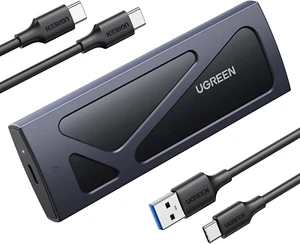 UGREEN Nvme M.2 Gehäuse USB 3.2 Nvme SSD Gehäuse-Adapter Mit Kühlkissen 10 Gbps - Bild 1 von 12